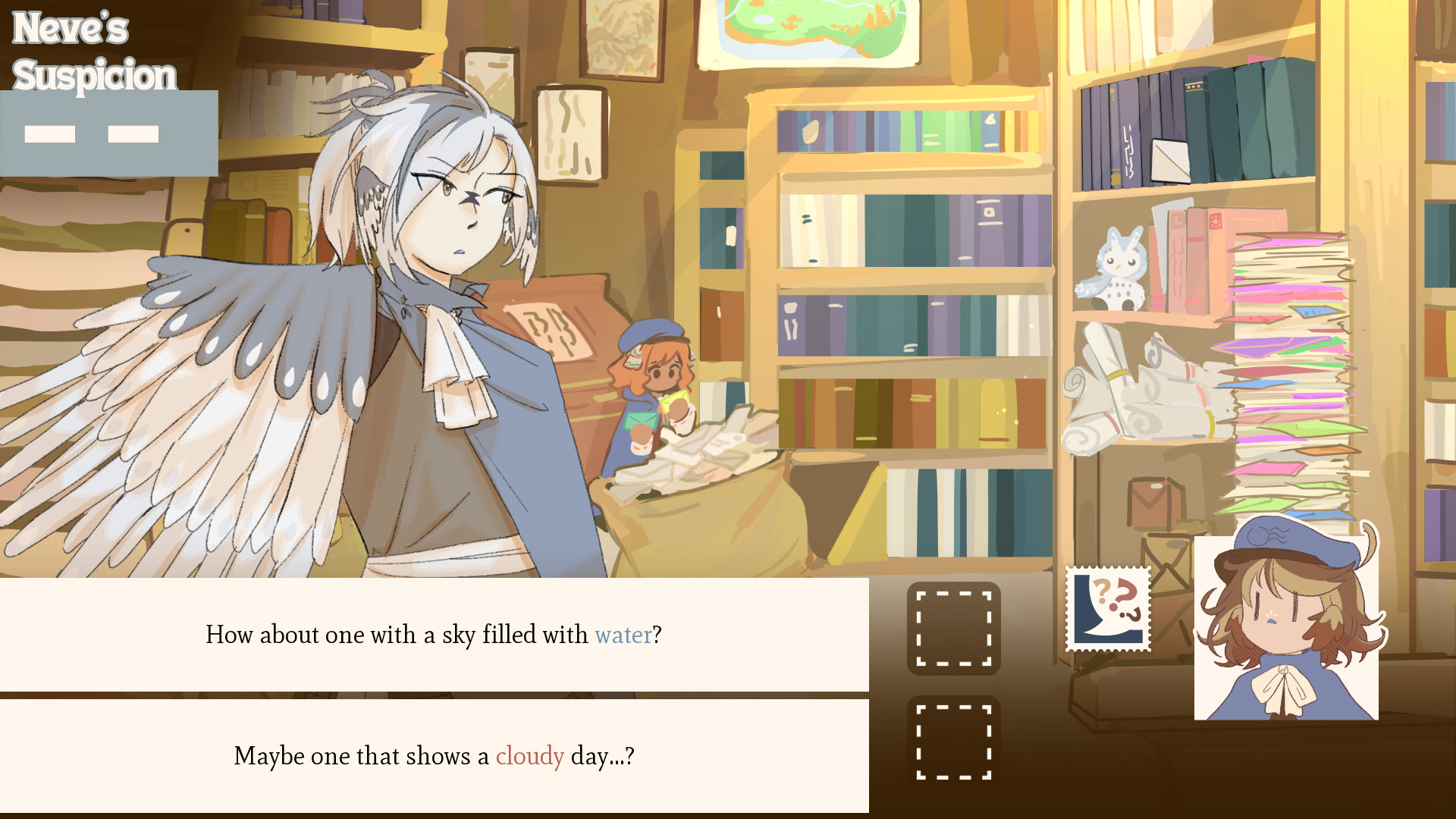 Upwards, Rain! The Post Office of Farewells