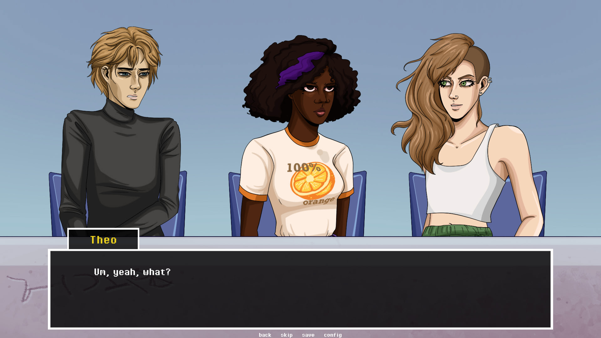 rest: in a dark room