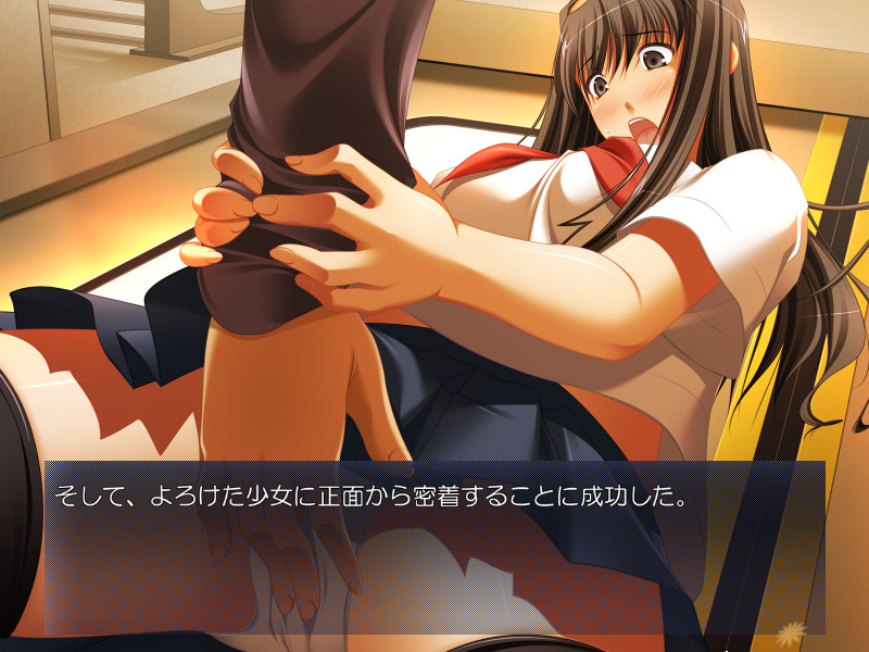 명문 여고생 야리 버리고 치한 기차