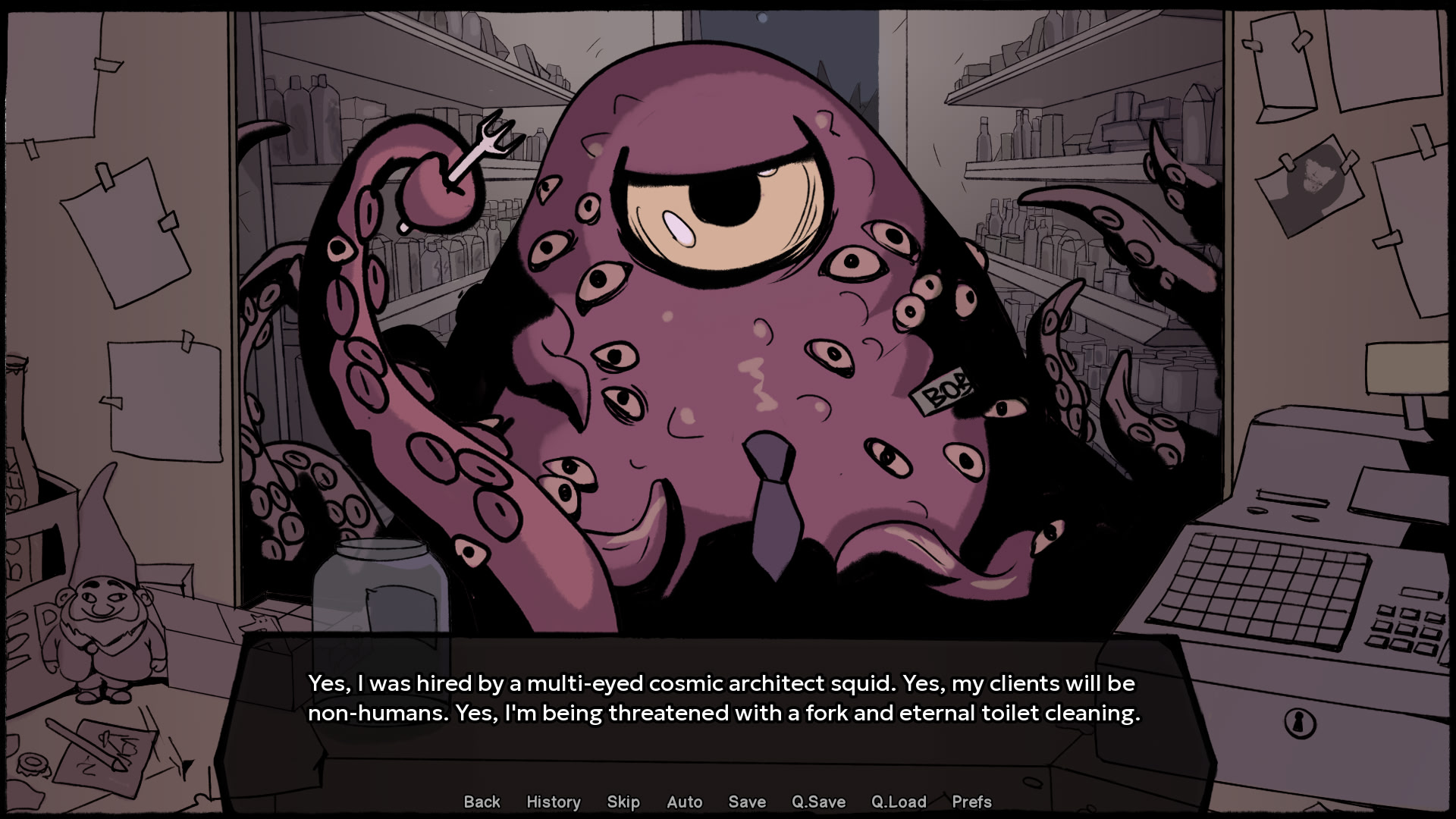 Don't Eat the Cashier!