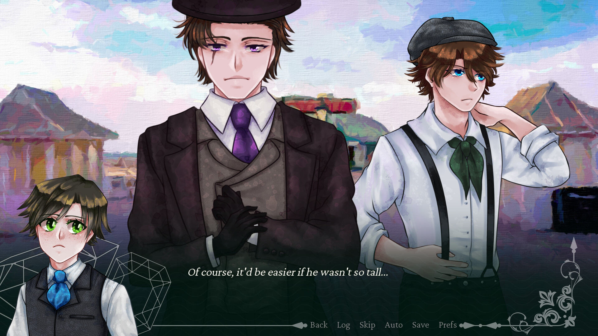 Crimson Waves on the Emerald Sea