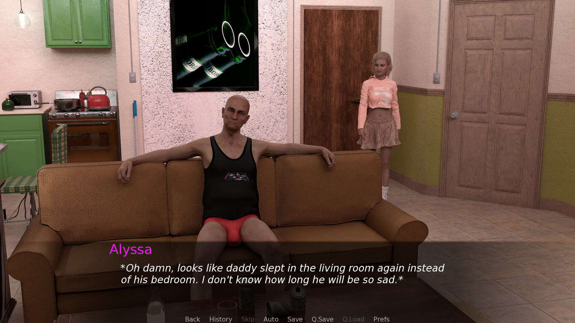 It's not a world for Alyssa