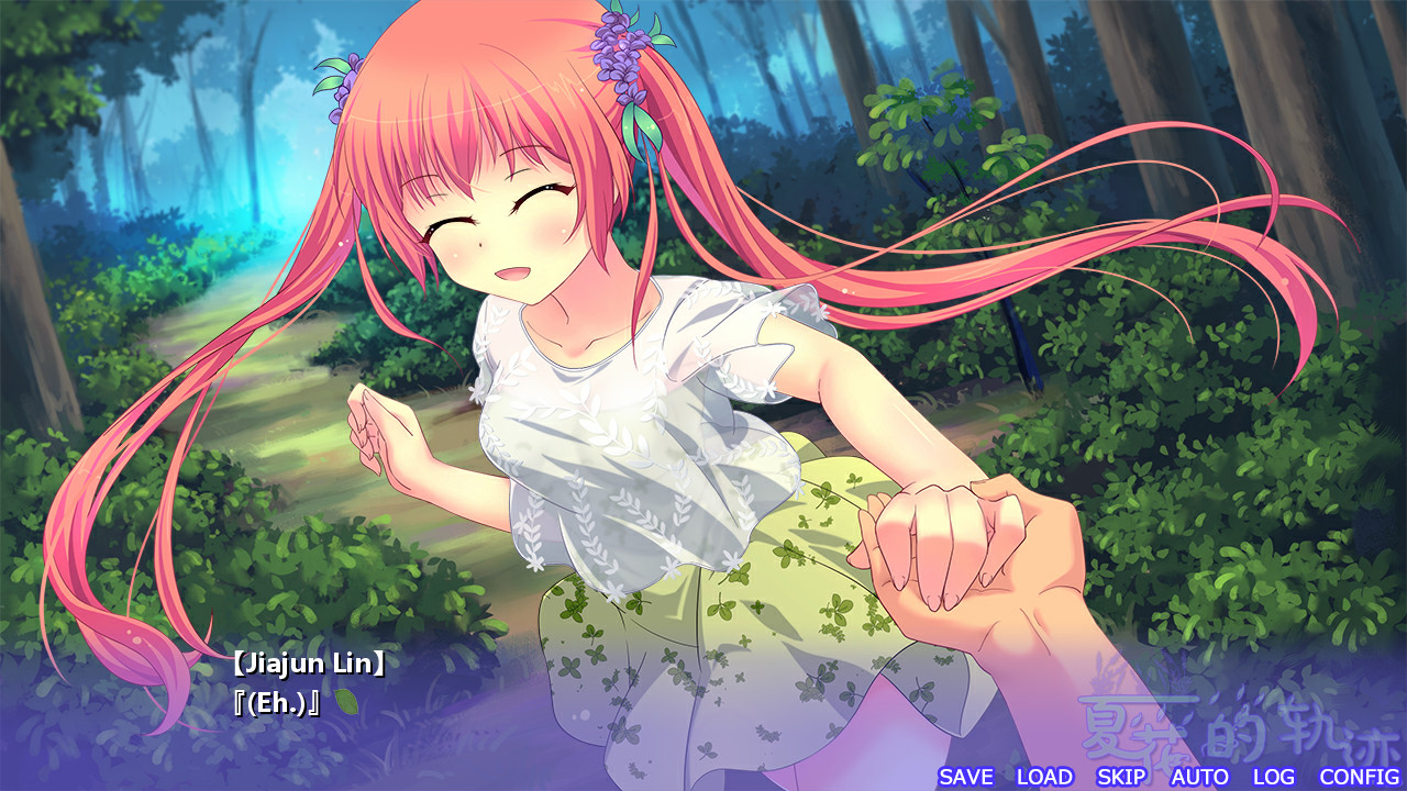 Trajectory of summer flower