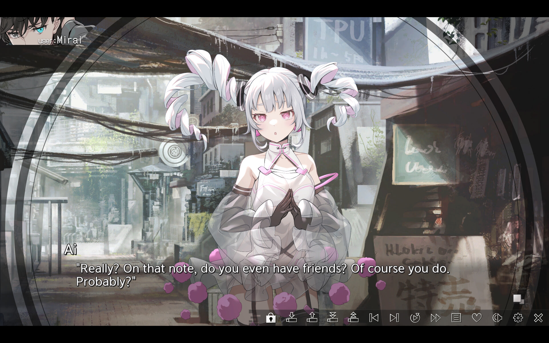 VIRTUAL GIRL @ WORLD'S END