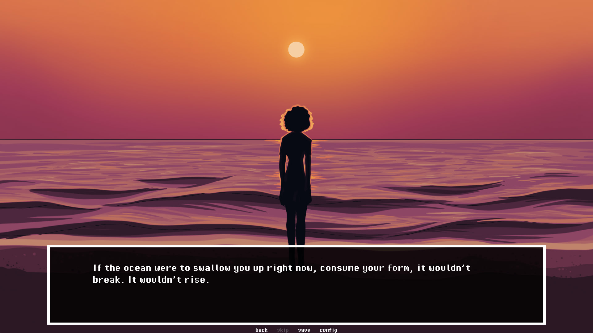 rest: in a dark room