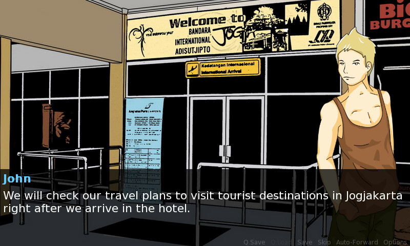 John & Eva - Traveling in Jogjakarta