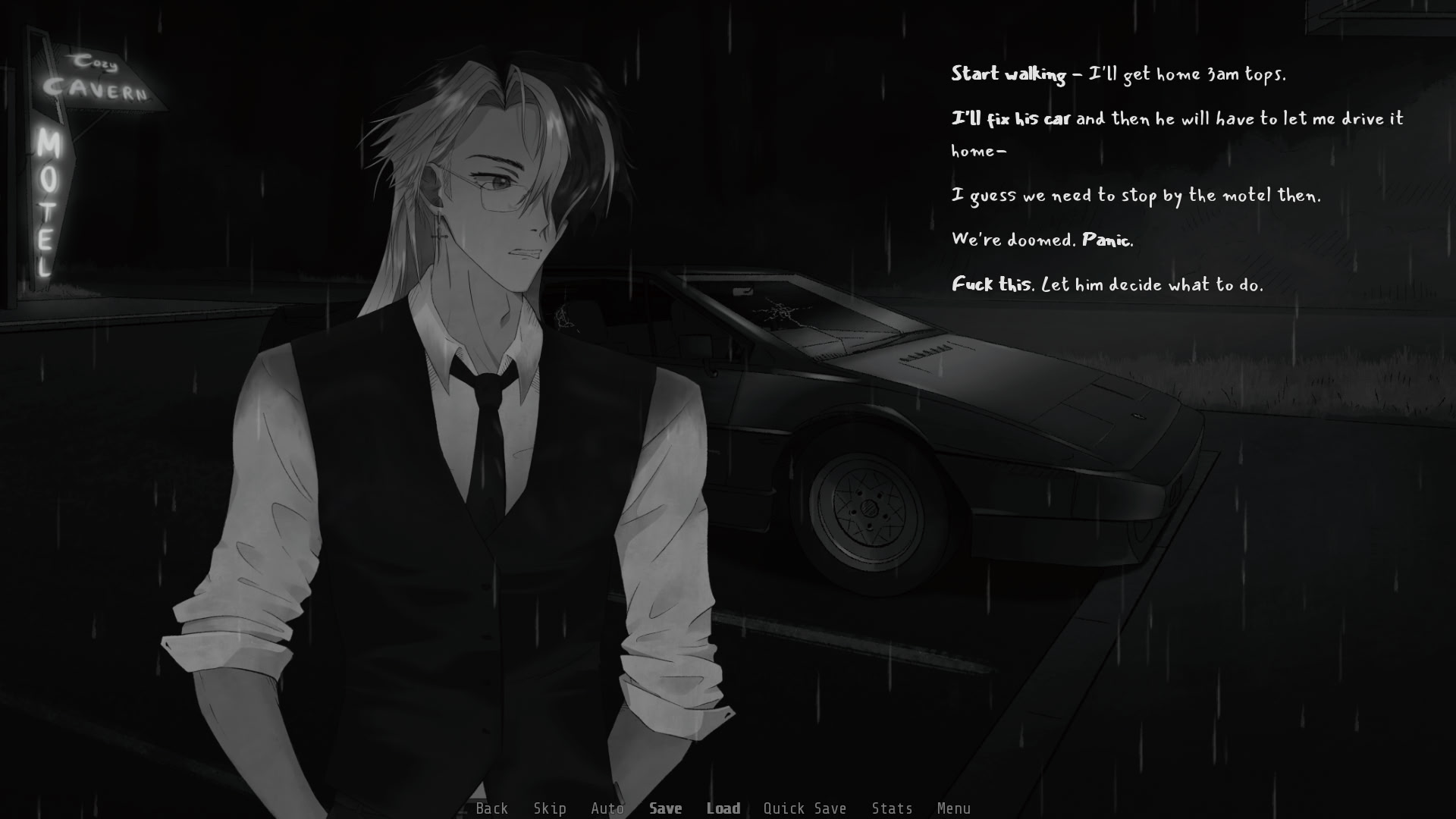 Darkness Calls the Raven