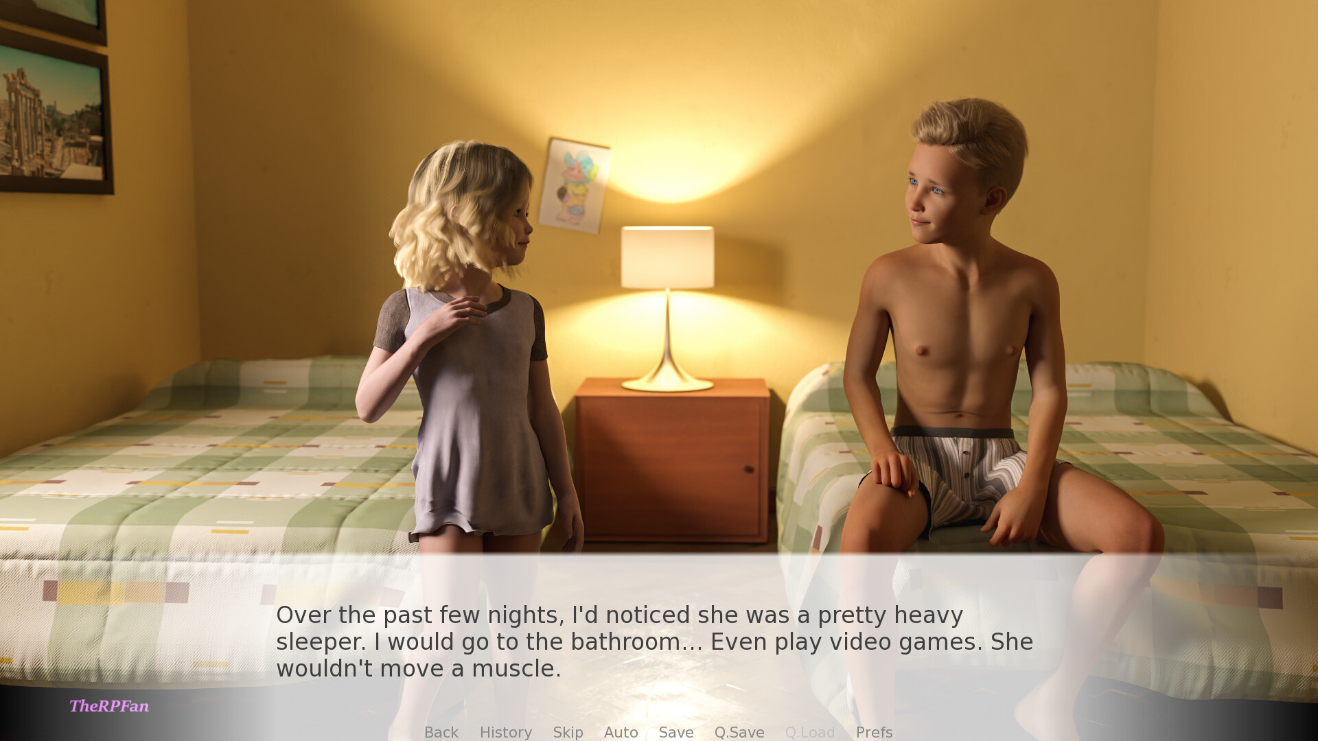 Happy Memories: Sleeping With Sis