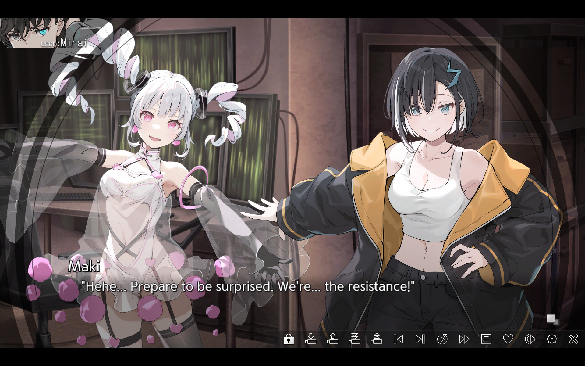 VIRTUAL GIRL @ WORLD'S END