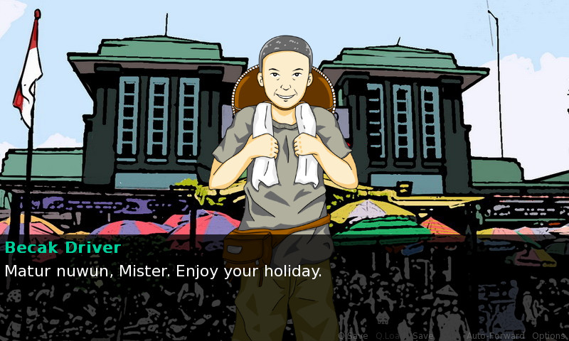 John & Eva - Traveling in Jogjakarta