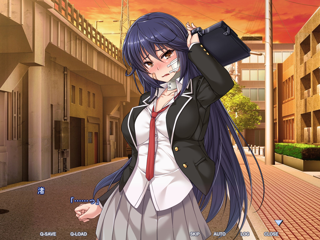 싸움 잘하고 쿨하고 강단 있는 불량 여친이 약한 나를 감싸주다가 더럽혀집니다