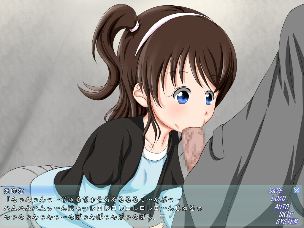 소녀를 속이고 입으로 만들려고하면 이미 아버지를 빨아 먹었다.