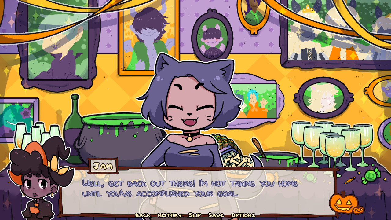 First Kiss at a Spooky Soiree