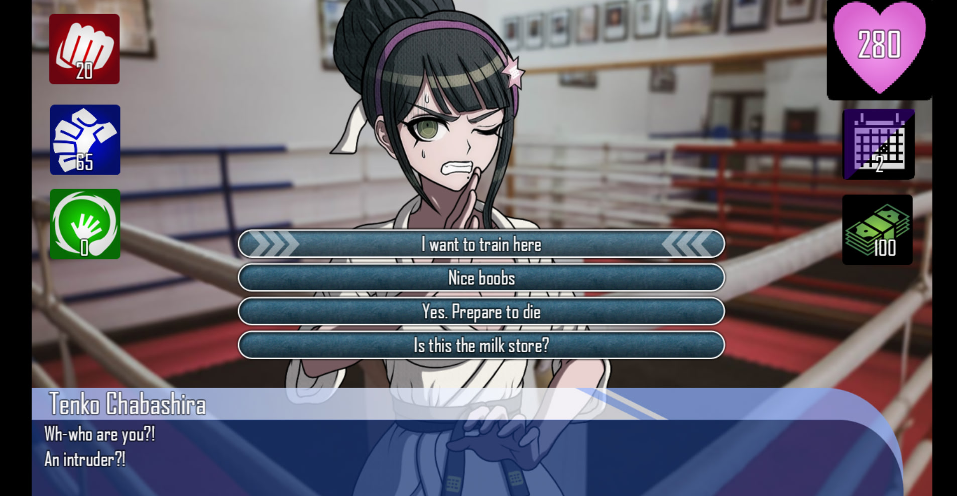 BANGANRONPA: Sweaty AAT