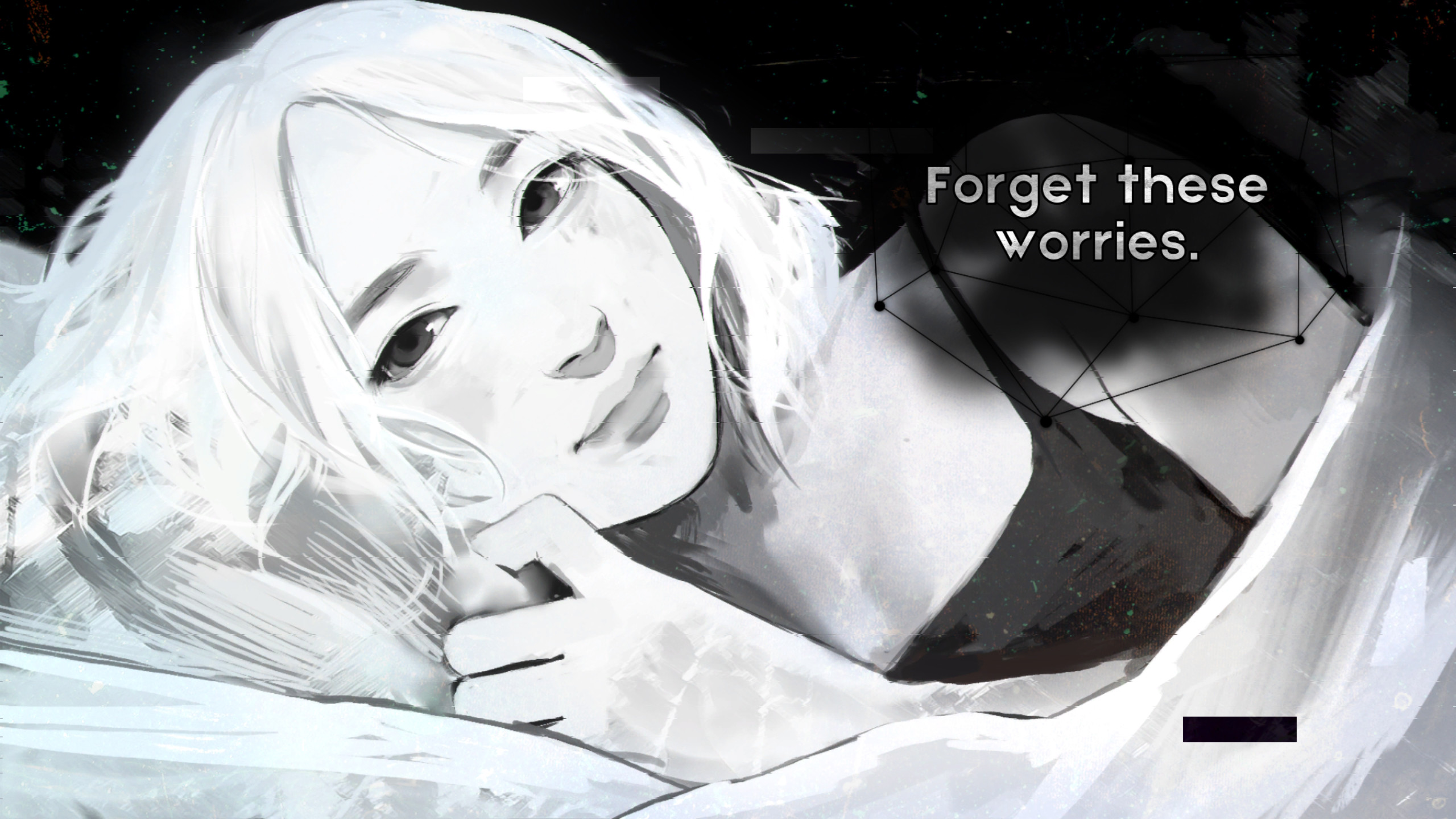 I woke up next to you again.