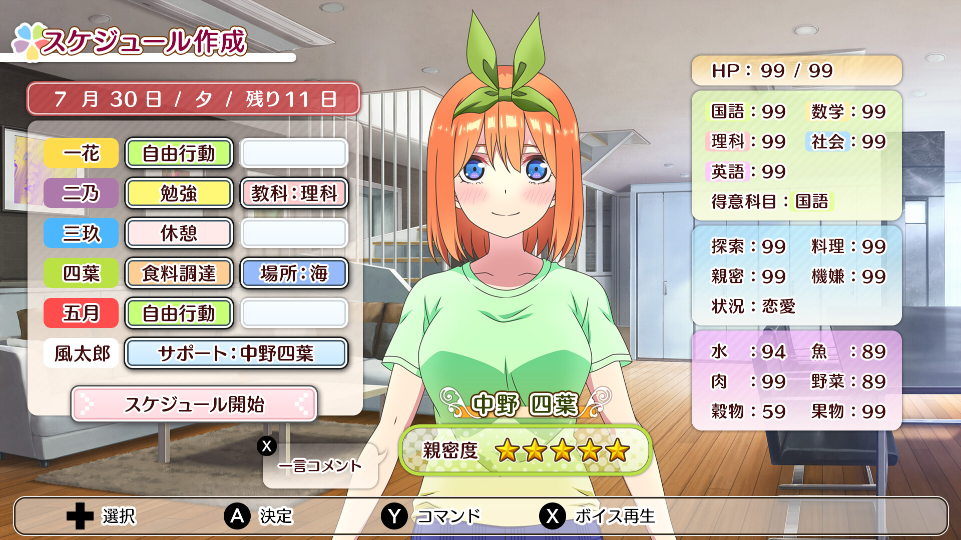 5등분의 신부∬ ～여름의 추억도 5등분～