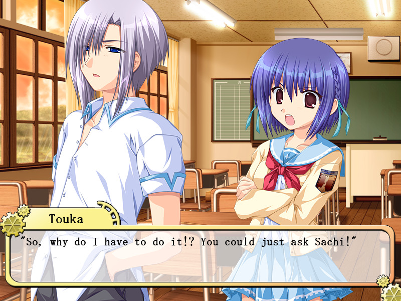 차륜의 나라, 해바라기의 소녀