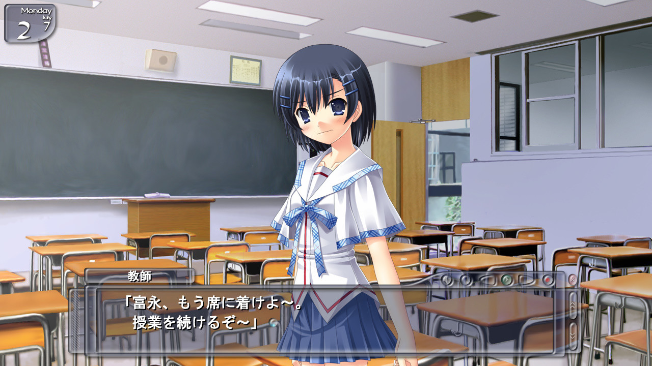 SIN 흑주로색의 소녀