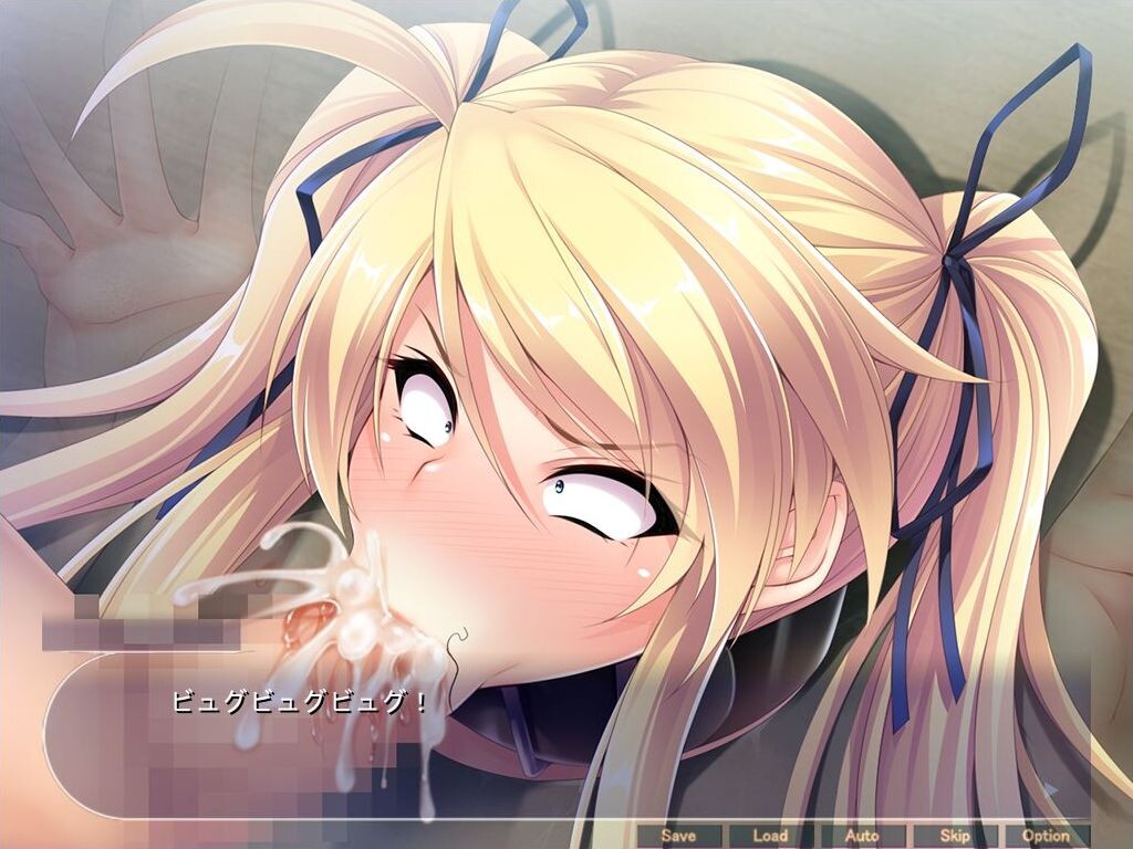 나마이키 금발의 트윈 테 폭유 아가씨를 여성 돼지 취급으로 삼키는 성활