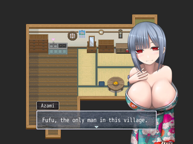 로리 거유의 마을에서