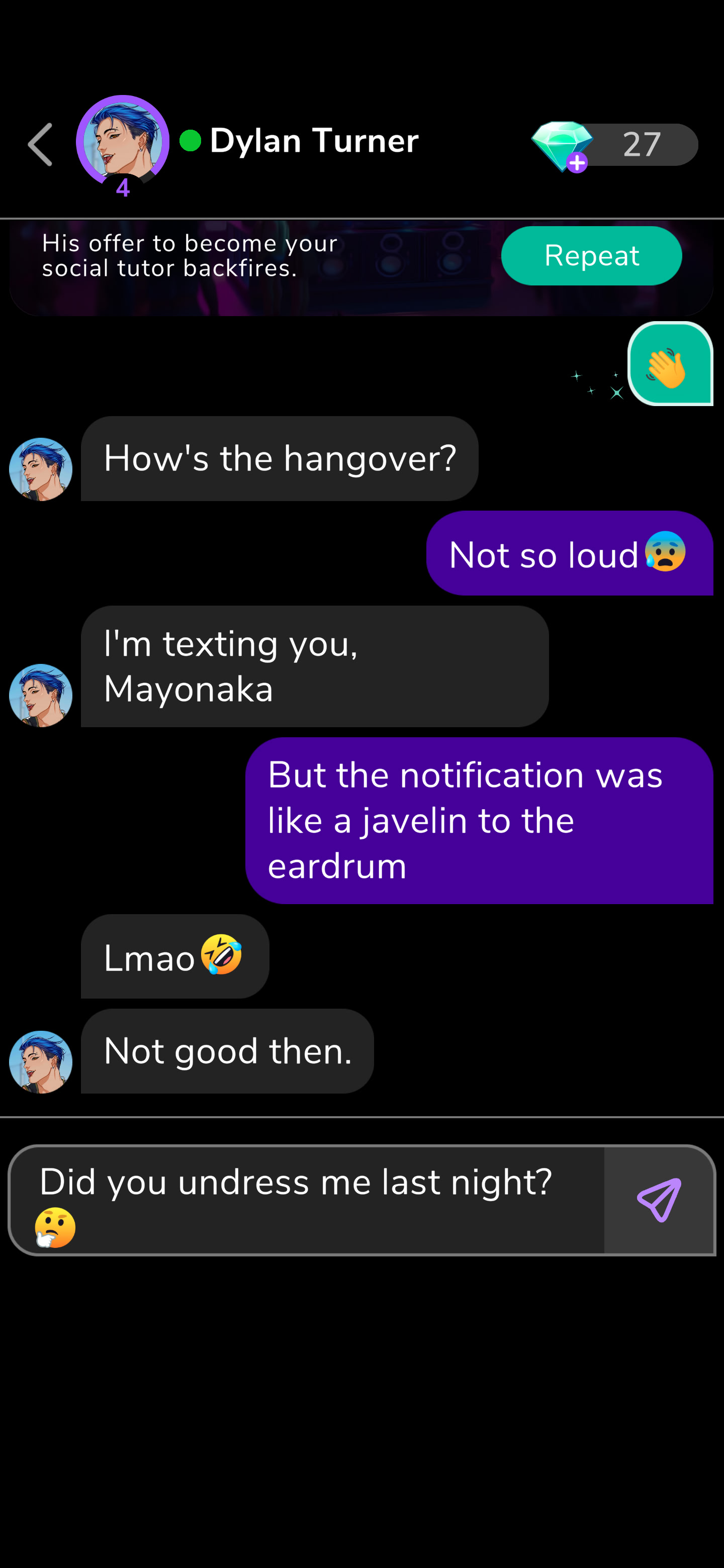 MeChat - Interactive Stories