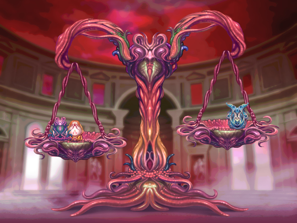 사잉희 마물을 잉태할 것인가 광란인가, 여기사 자매를 저울질하다