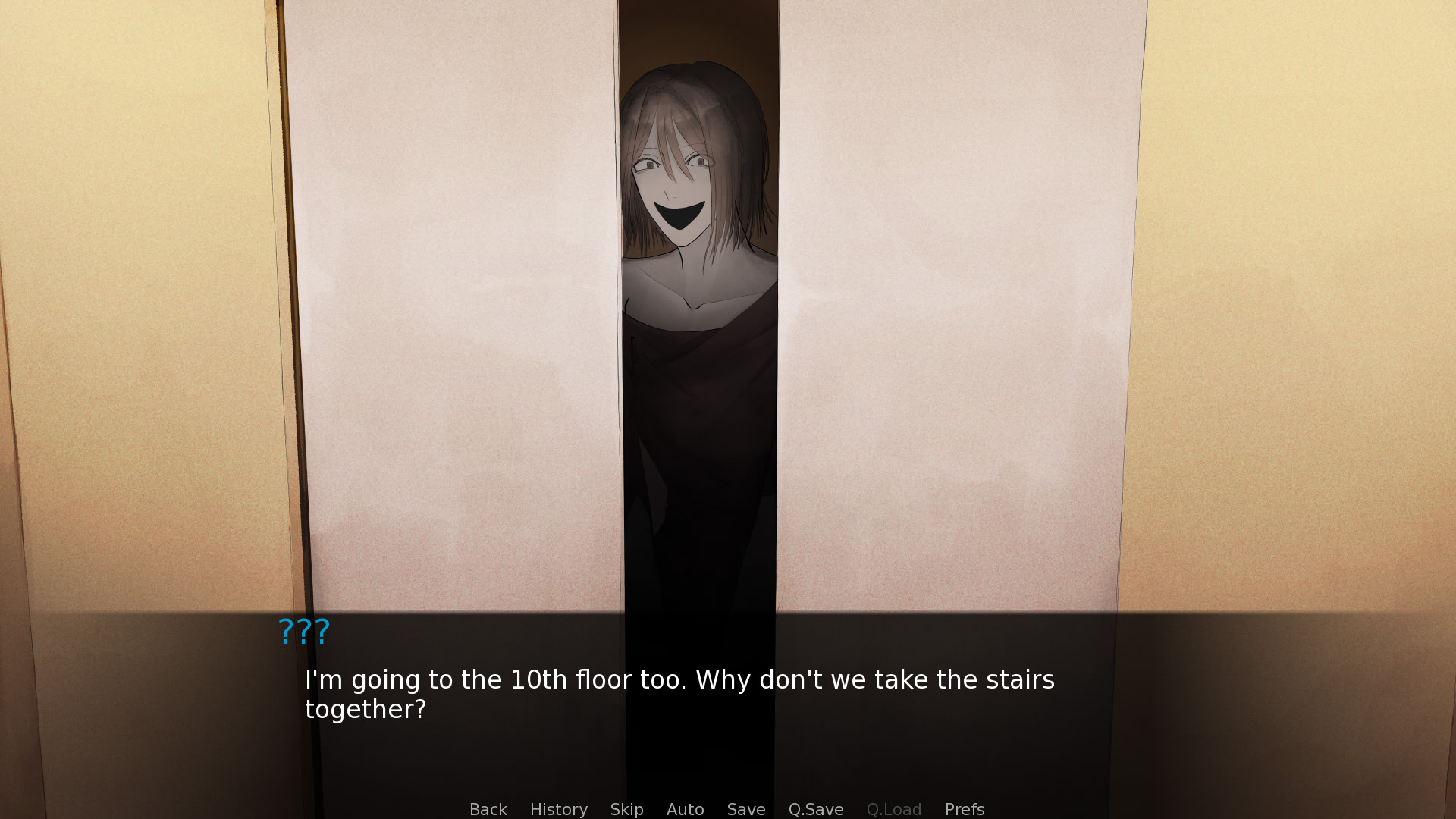 Outside the Elevator