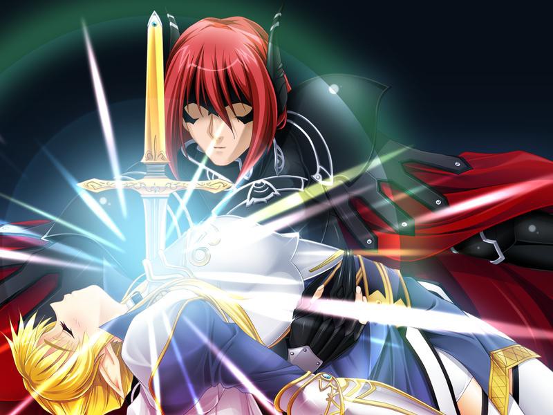 엘프의 쌍둥이 공주 윌란과 아르스라 「저는 어떻게 되어도 좋으니까, 언니에게는 손대지 말아줘……！」