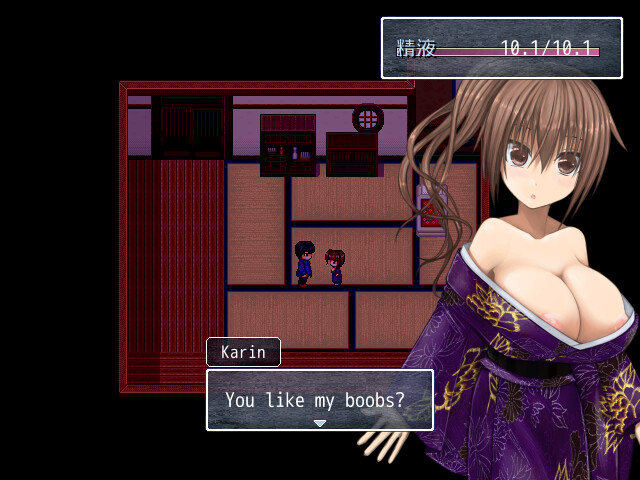 로리 거유의 마을에서