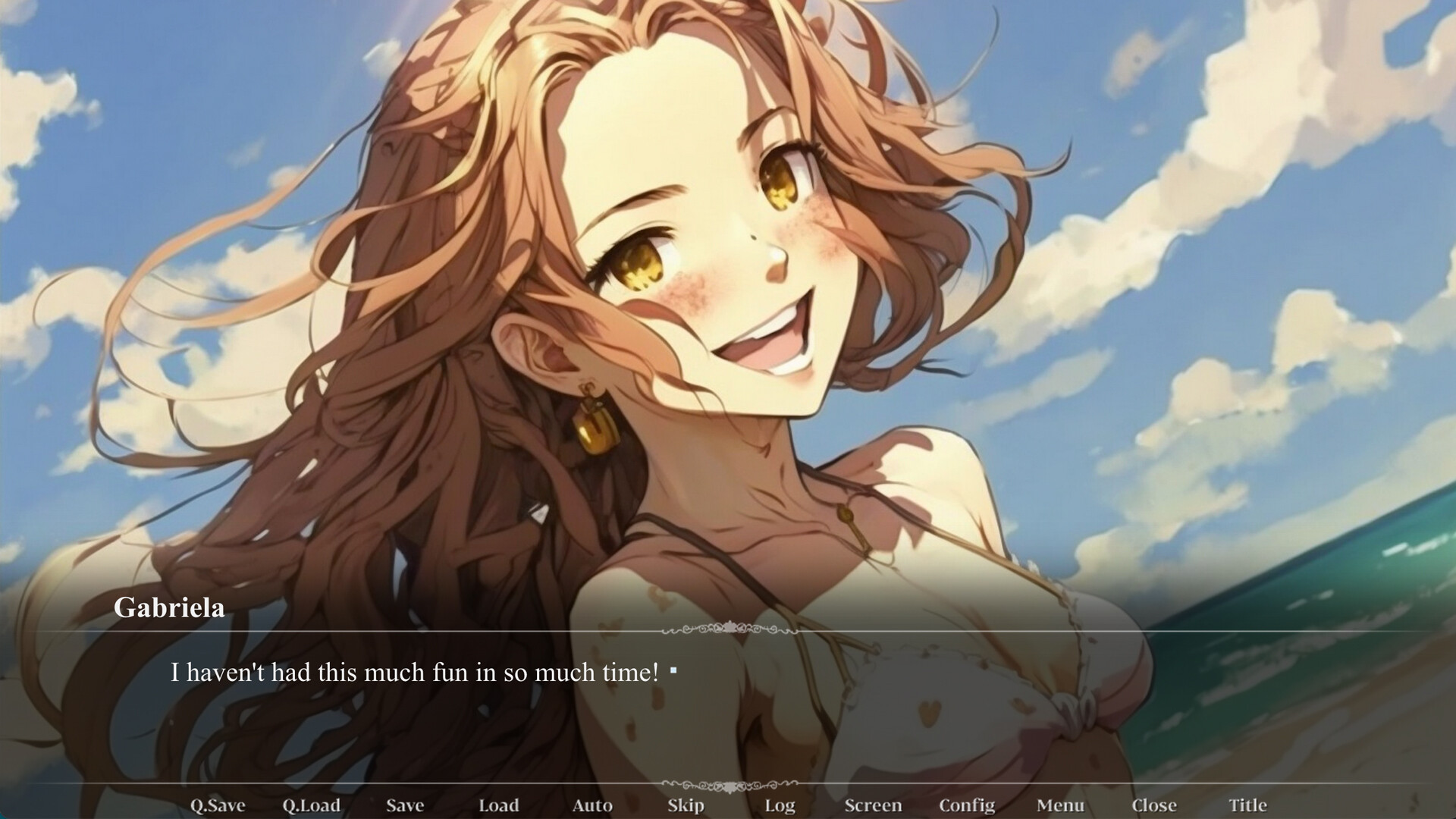 Lovers in Playa Rosa