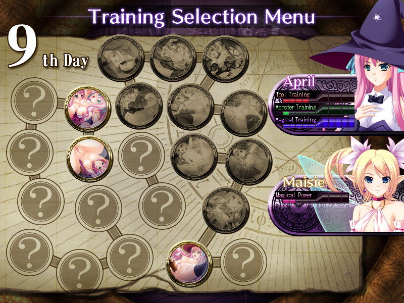 예속의 마녀 에이프릴 ~음욕의 마법 조교~