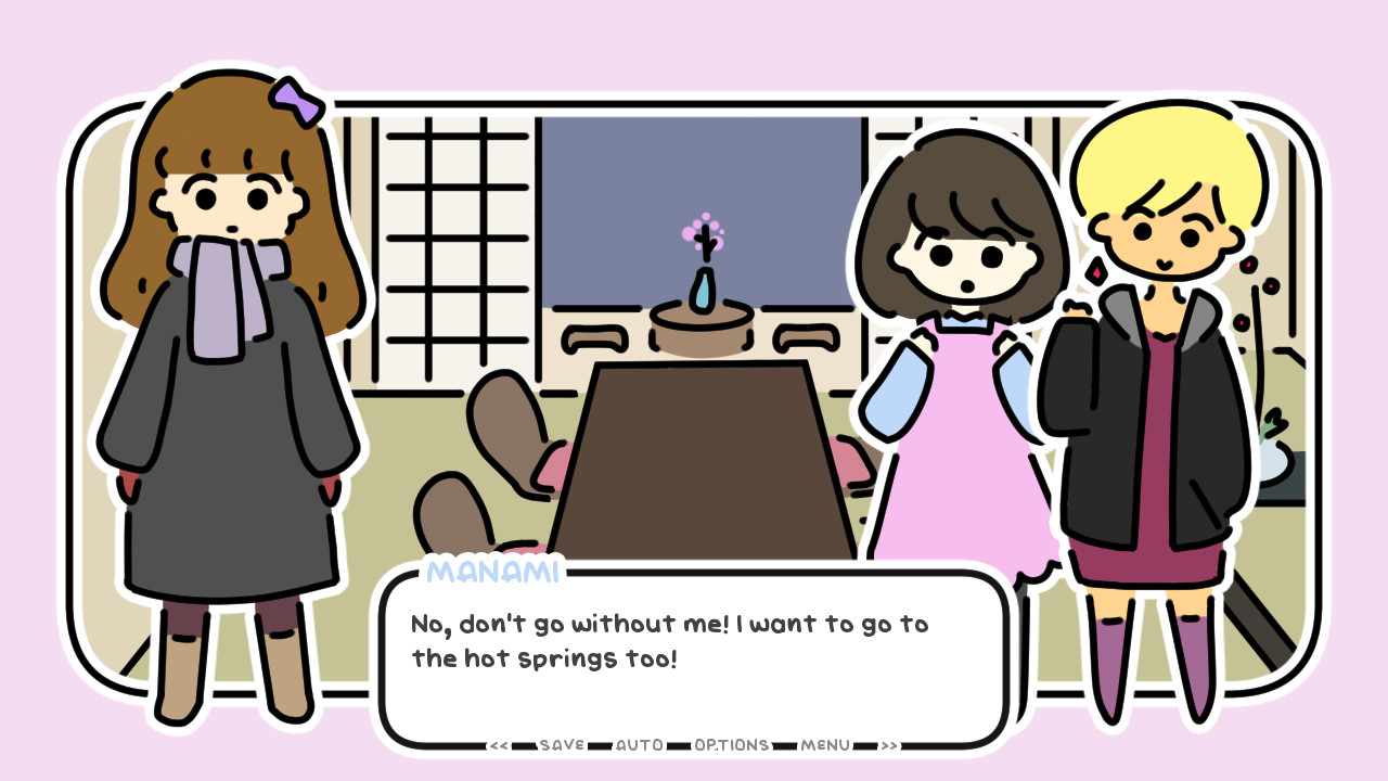 one night, hot springs