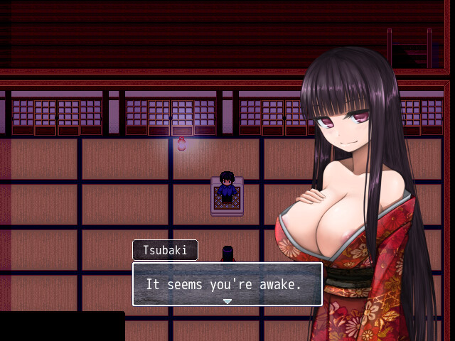 로리 거유의 마을에서