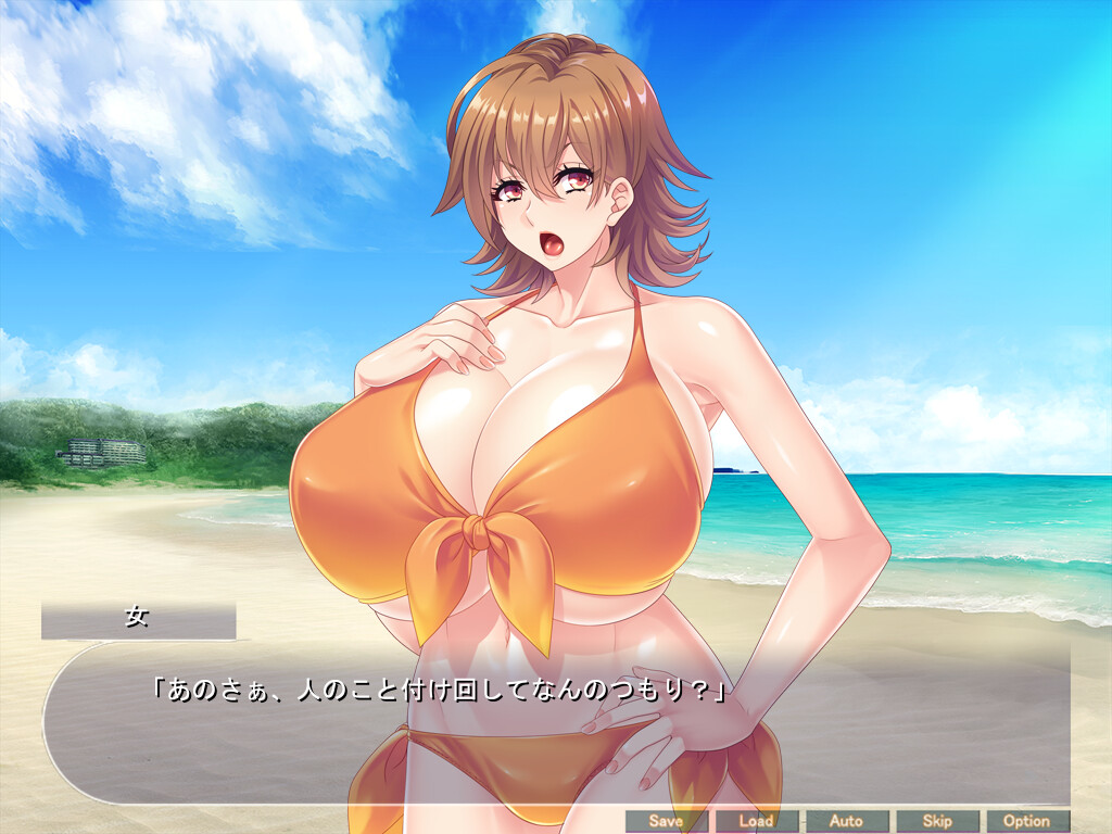 전 양 폭유 유부녀를 해변에서 데카틴 생 하메 ~ 강한 암컷을 노려 오나호 빼앗는 여름 ~