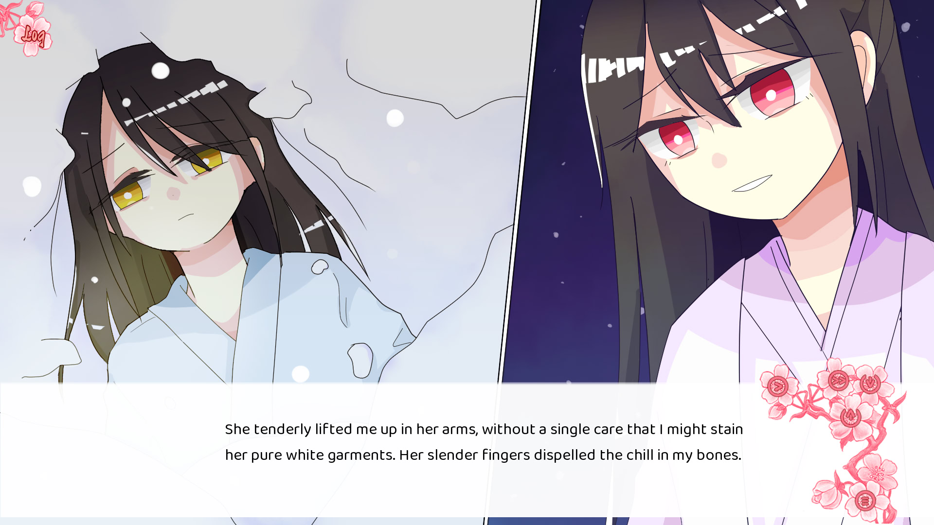 from that moment she neglected the world