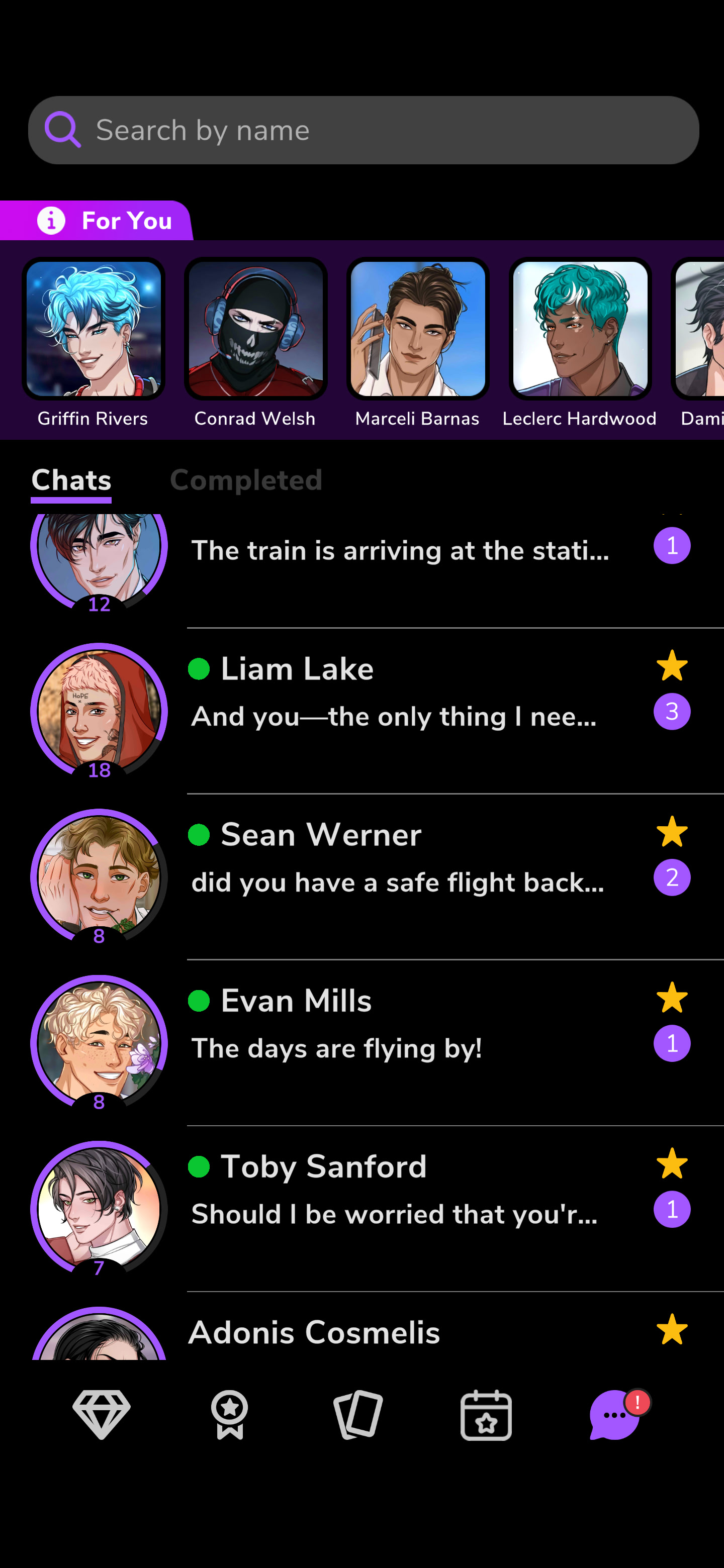 MeChat - Interactive Stories