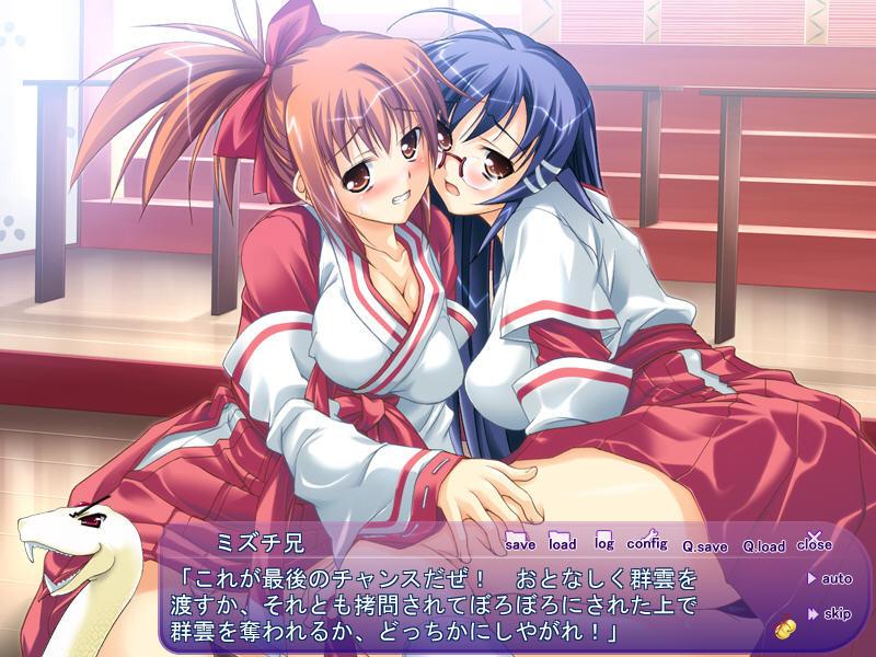 무녀미뇨。～무녀 자매의 재액 같은 하루～