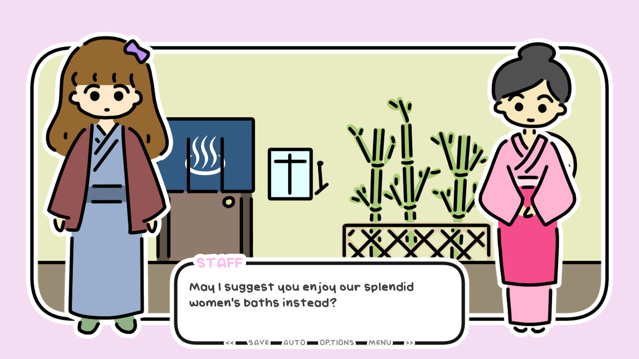 one night, hot springs