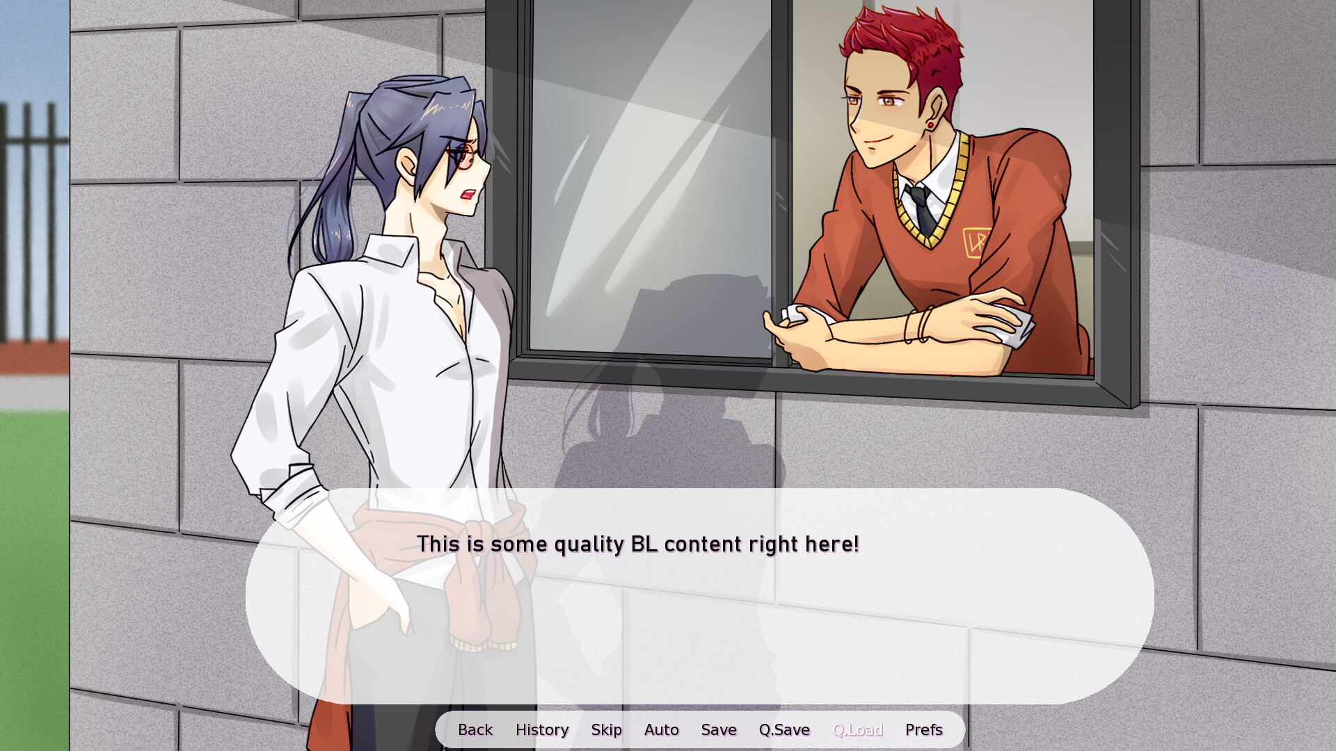 I'm a SIDE CHARACTER in a BL story!