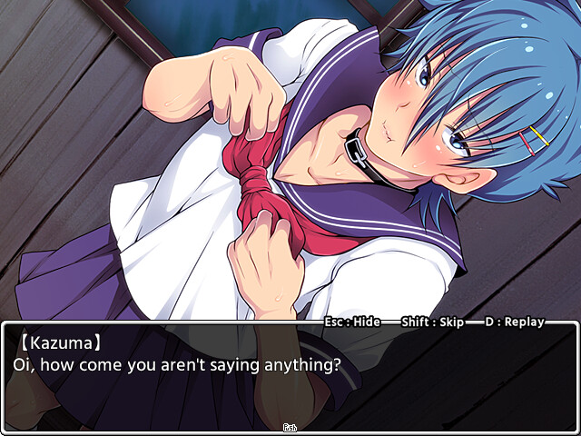 카즈마와 쿠가야마의 기묘한 폐교 탐험