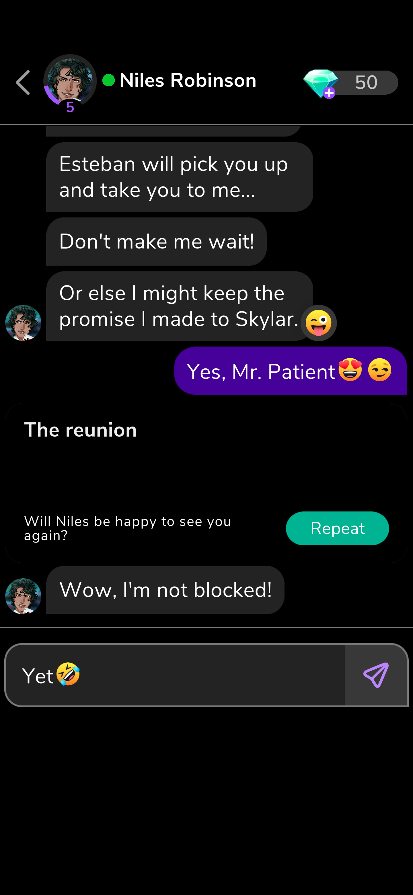 MeChat - Interactive Stories