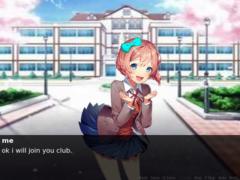 Japan Book High School Club Dating Simulator