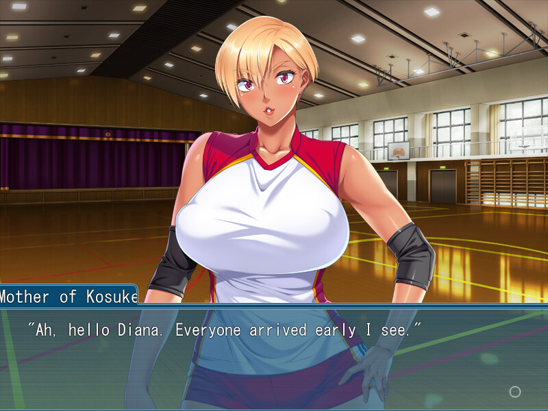 Oh, Yes! 갈색 피부 비치 유부녀의 성욕 해소 ～에로에로할 수 있는 엄마 배구회～