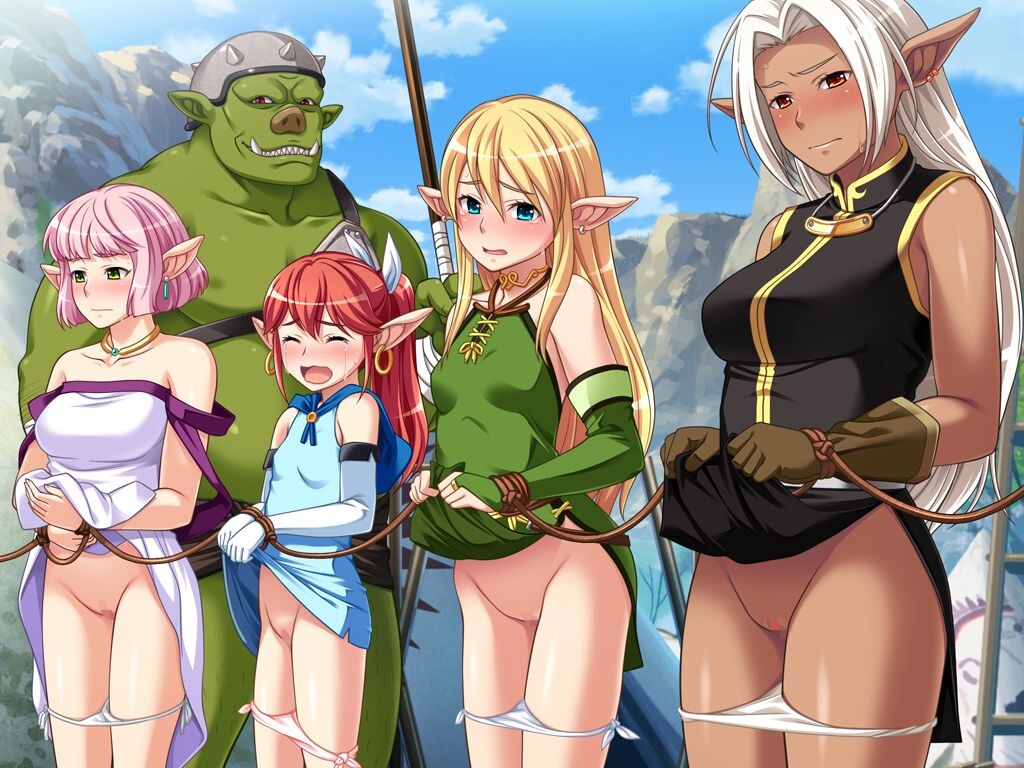 엘프를 기르는 오크 「너한테는 내 새끼를 잔뜩 낳게 할 거여」