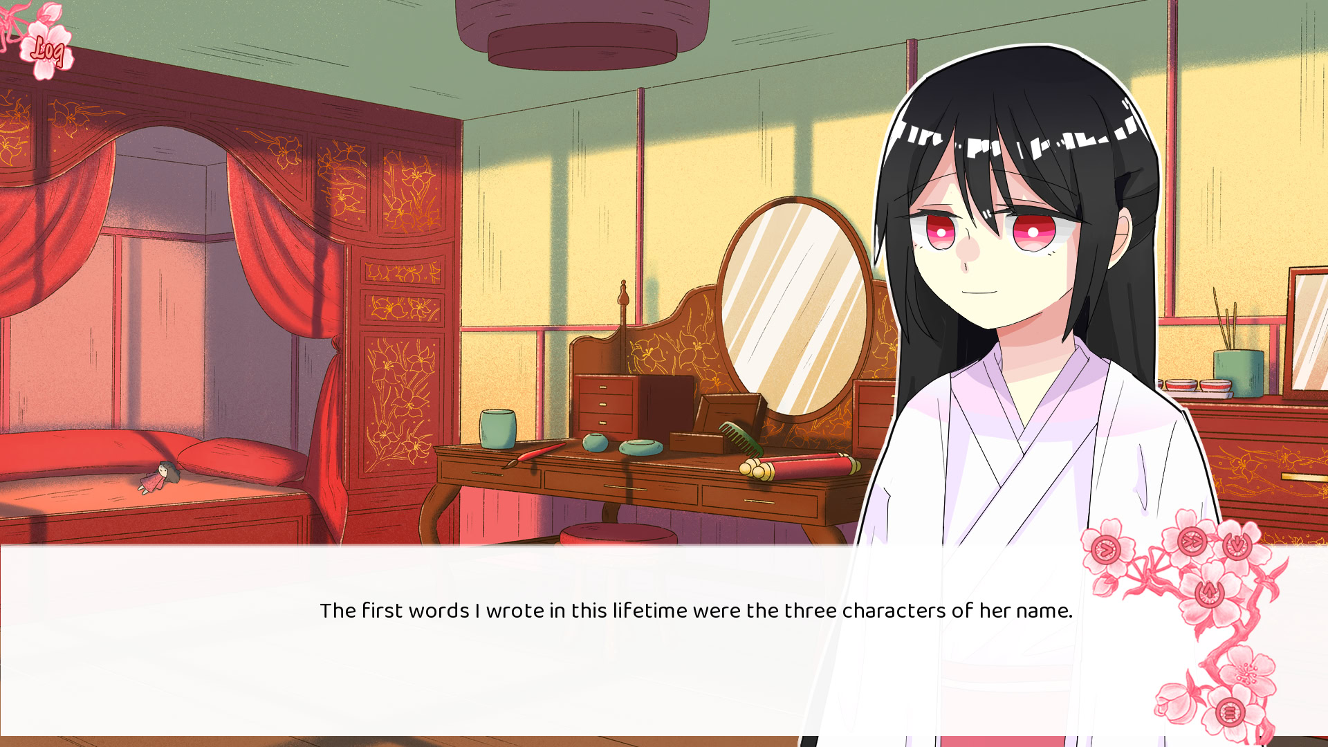 from that moment she neglected the world