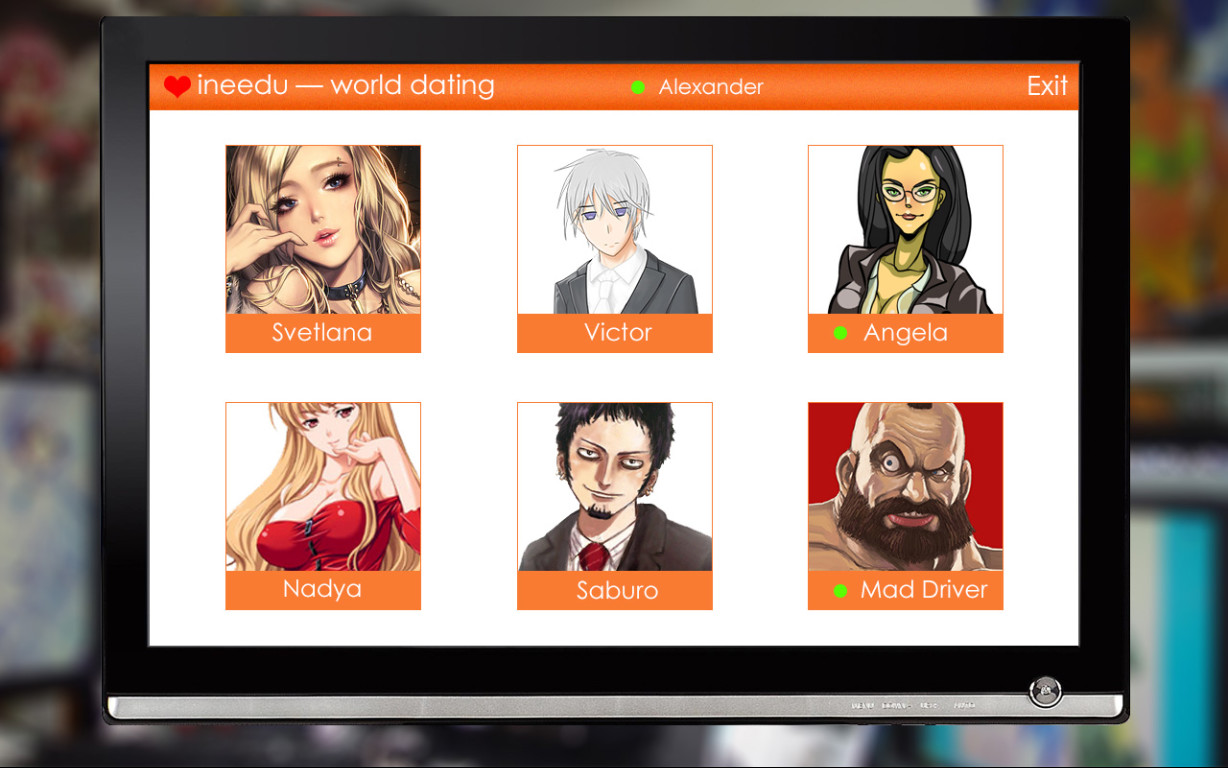 iNeedU. Meeting with Angela.