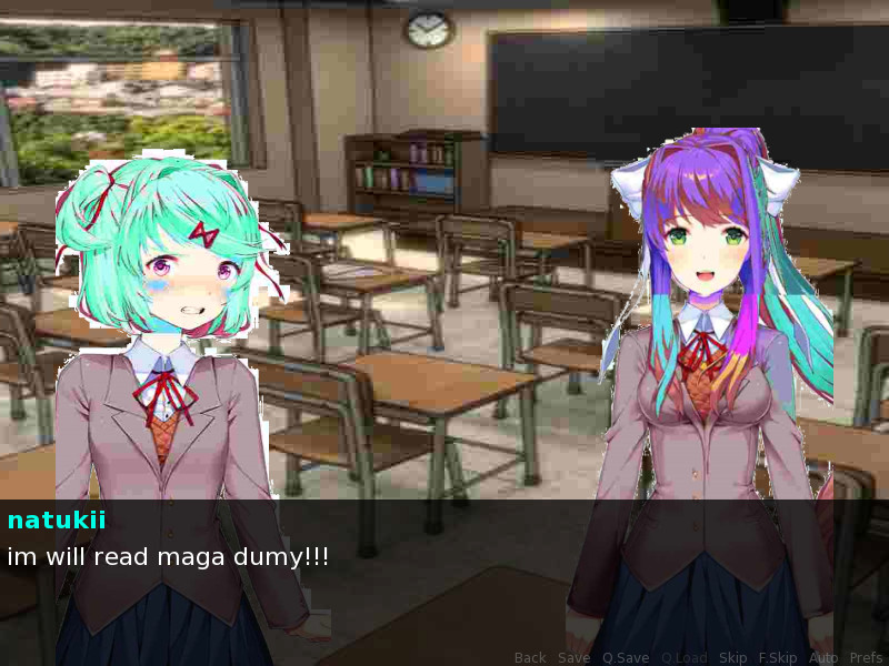 Japan Book High School Club Dating Simulator