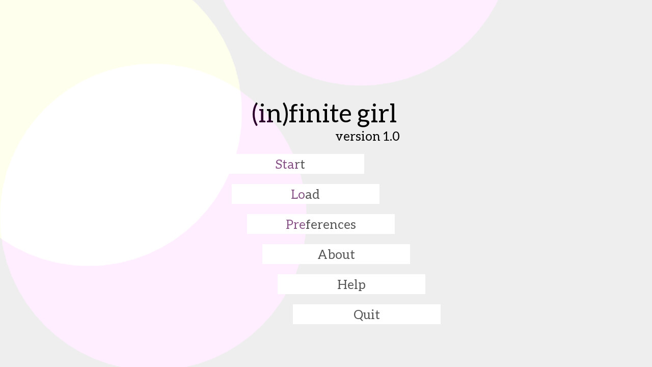 (in)finite girl