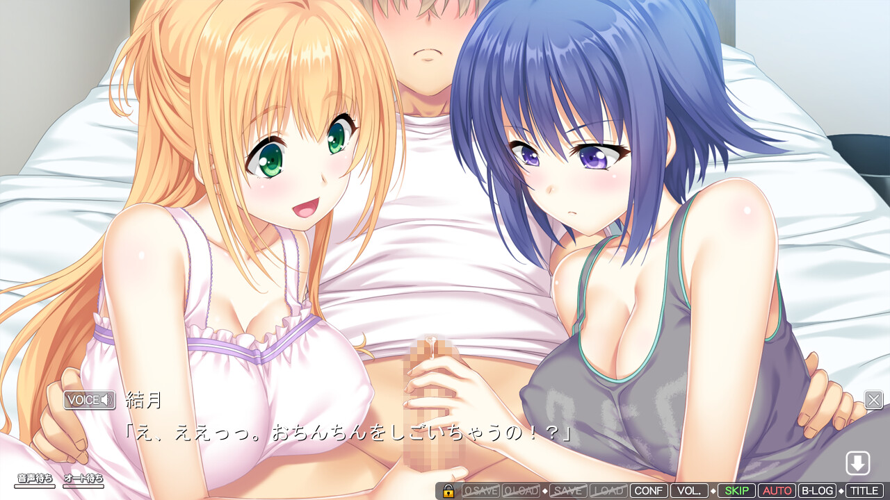 언니×언니! 누가 좋아? 둘 다!! ～다정한 언니와 쿨한 언니 사이에 끼어서 나는 이제 더 이상っ!!～