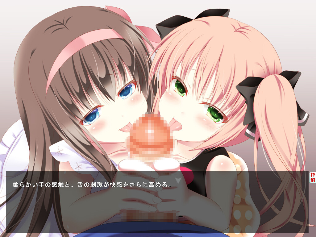 성인 DVD 코너를 보던 로리 소녀에게 장난